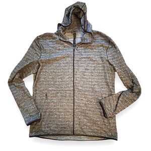 Lululemon Hoodie Men's XL Surge Warm Heathered Gray Sweatshirt Jacket Coat Gym